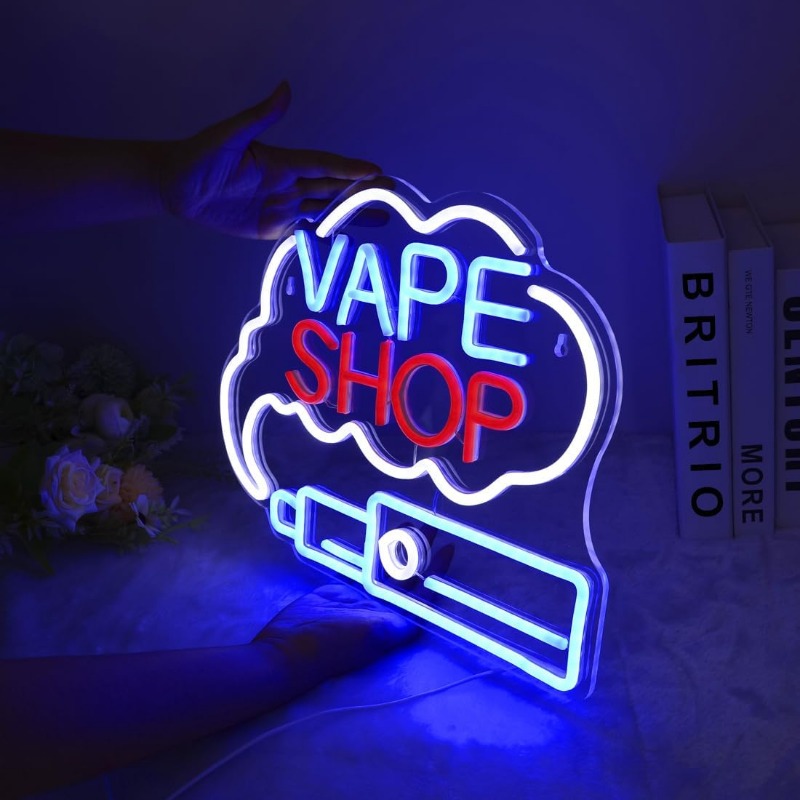 Led Vape Winkel Rook Neon Bord - Vaping Store recensie en prijs