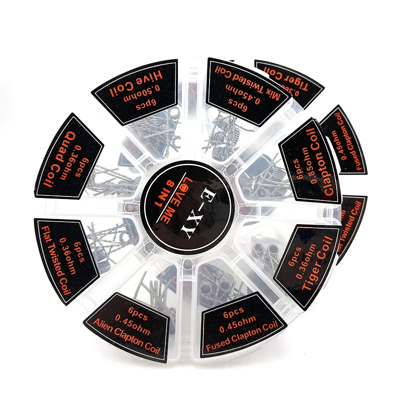 Vmiss 8 In 1 Prebuilt Coil Cla - Clapton Wire Pre Built recensie en prijs