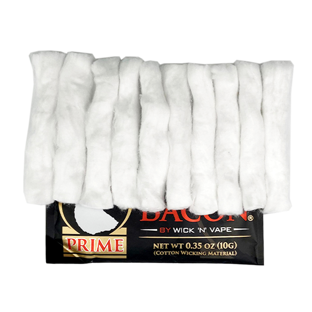 2Pack Katoen Bacon Prime Zilve - Vaping Goods recensie en prijs