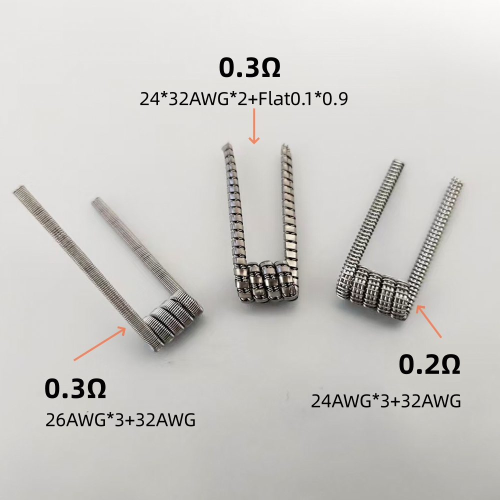 4 stuks Premade Weerstandsdraa - Coil Building Kit recensie en prijs