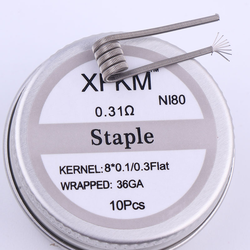 Nieuwe Xfkm 10 Stks/doos NI80  - Clapton Wire Pre Built recensie en prijs