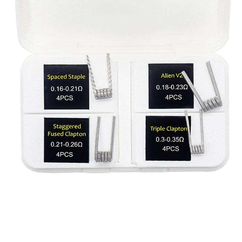 16 stks NI80 Gesmolten Clapton - Clapton Wire Pre Built recensie en prijs