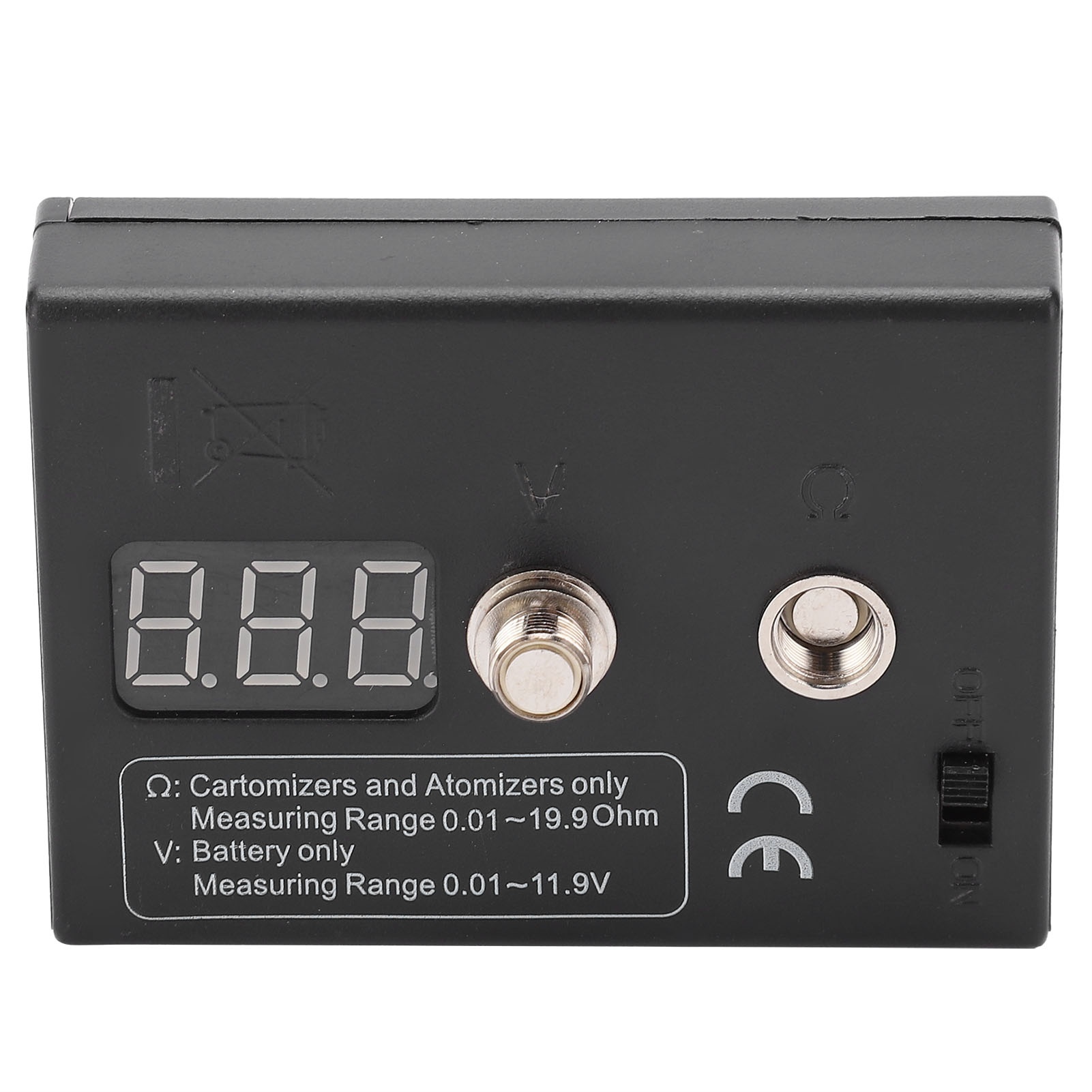 Weerstand OHM-meter Meetlezer  - Ohm Meter Reader recensie en prijs