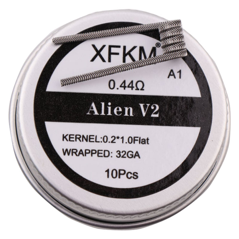 Nieuwe Xfkm Ni80/A1/Ss316l 10  - Clapton Wire Pre Built recensie en prijs